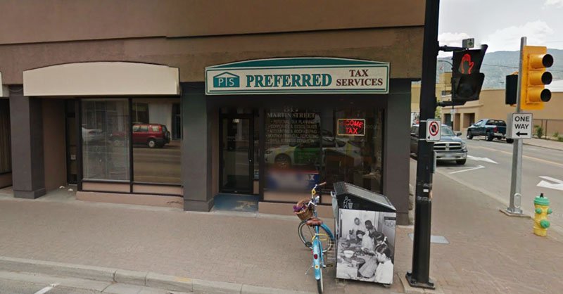 Store Front of Preferred Tax Services Ltd.